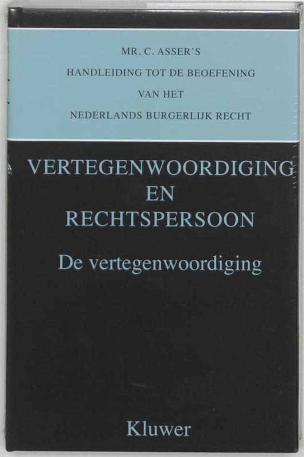Omslag van Asser 2-I De vertegenwoordiging