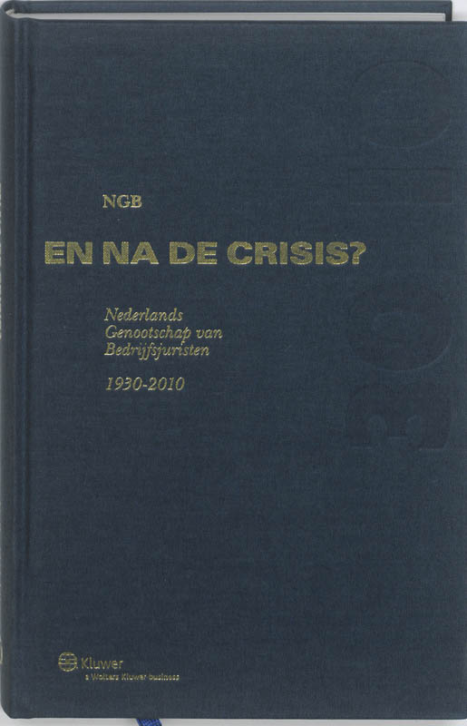 Omslag van En na de crisis?