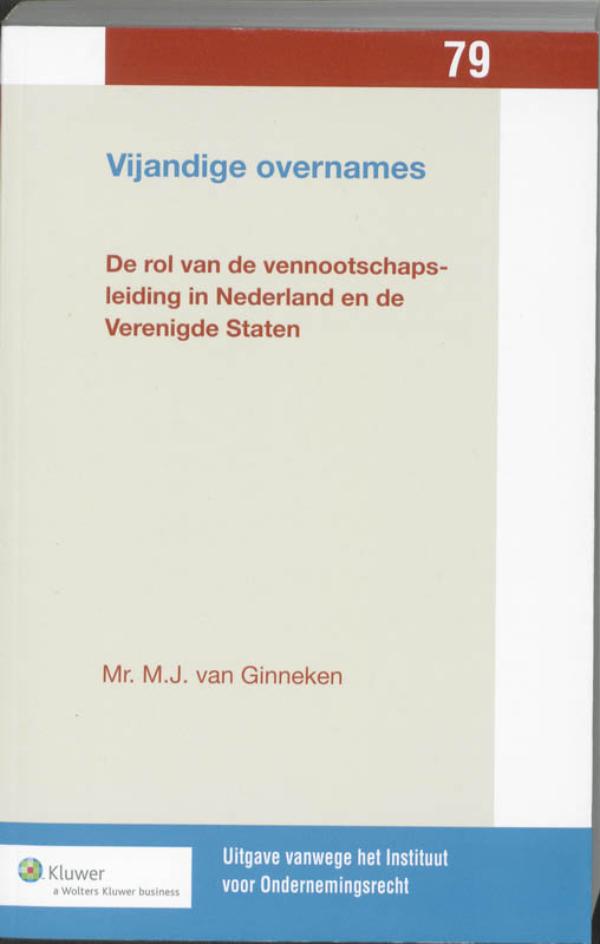 Omslag van Vijandige overnames