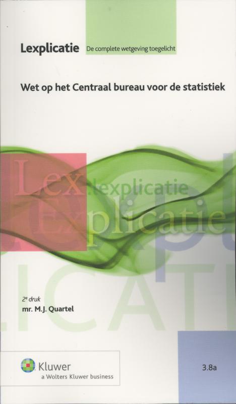 Omslag van Wet op het Centraal bureau voor de statistiek