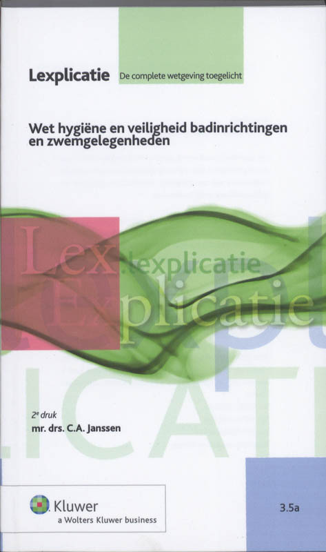 Omslag van Wet hygiëne en veiligheid badinrichtingen en zwemgelegenheden