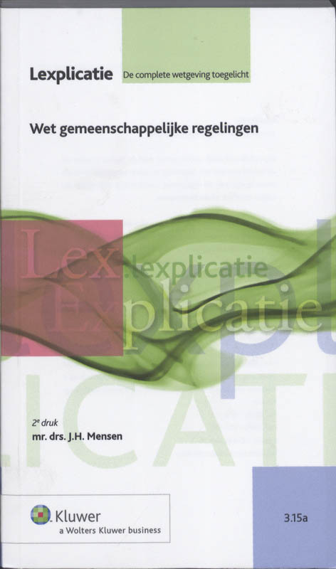 Omslag van Wet gemeenschappelijke regelingen