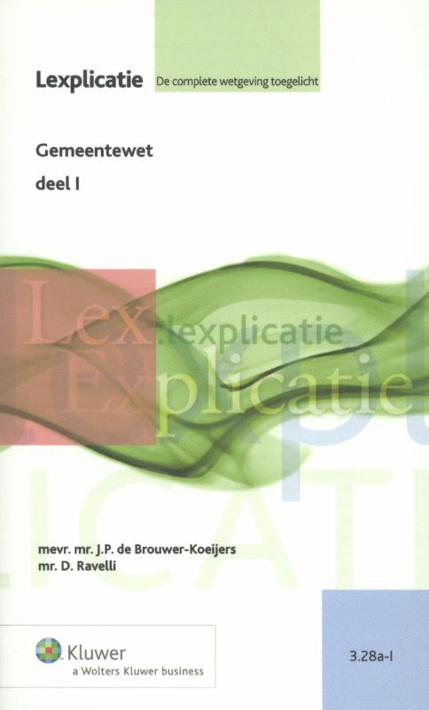 Omslag van Gemeentewet