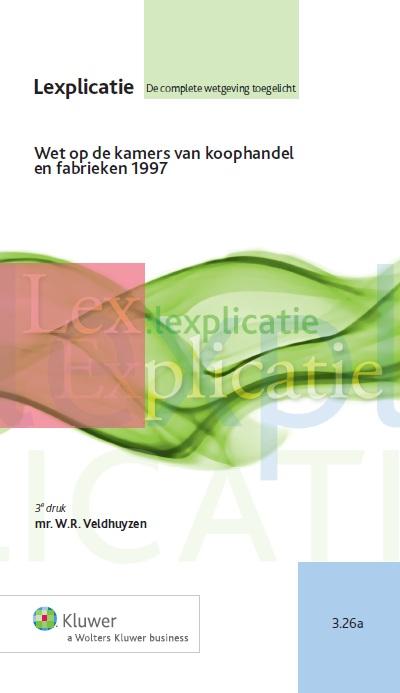 Omslag van Wet op de kamers van koophandel en fabrieken 1997