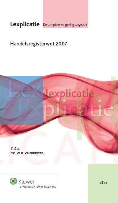 Omslag van Handelsregisterwet 2007