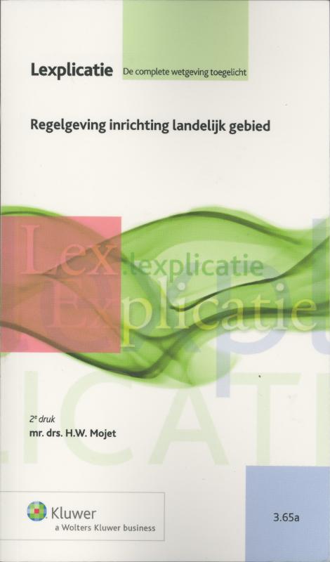Omslag van Regelgeving inrichting landelijk gebied