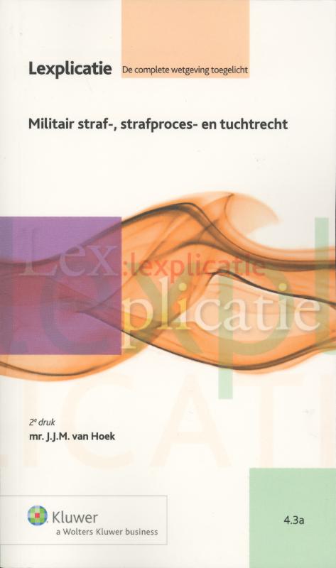 Omslag van Militair straf-, strafproces- en tuchtrecht