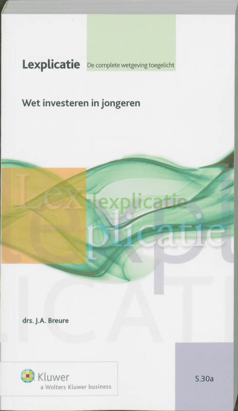 Omslag van Wet investering in jongeren