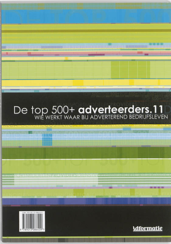 Omslag van De top 500 + adverteerders 11