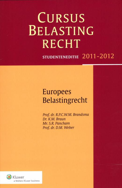 Omslag van Studenteneditie 2011-2012