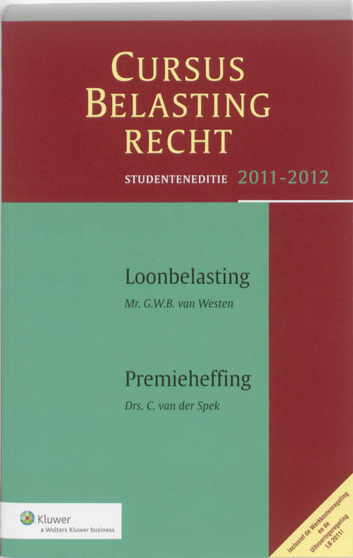 Omslag van Studenteneditie 2011-2012