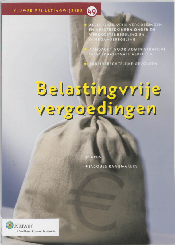 Omslag van Belastingvrije vergoedingen