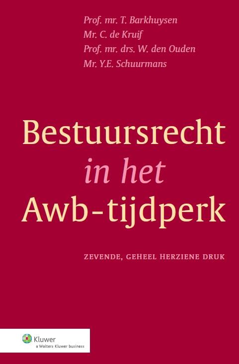 Omslag van Bestuursrecht in het Awb-tijdperk