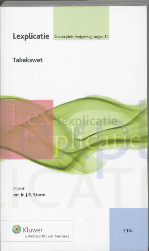 Omslag van Tabakswet