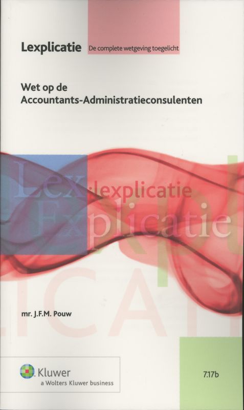 Omslag van Wet op de Accountants-Administratieconsulenten