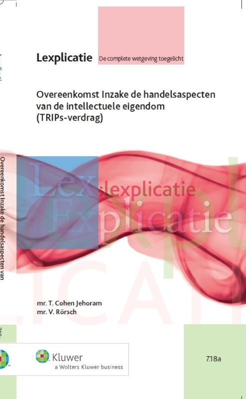 Omslag van Overeenkomst inzake de handelsaspecten van de intellectuele eigendom