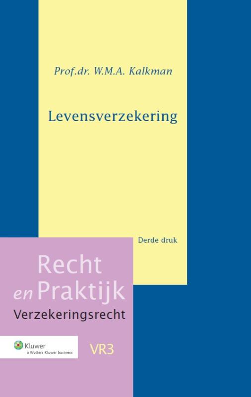 Omslag van Levensverzekering