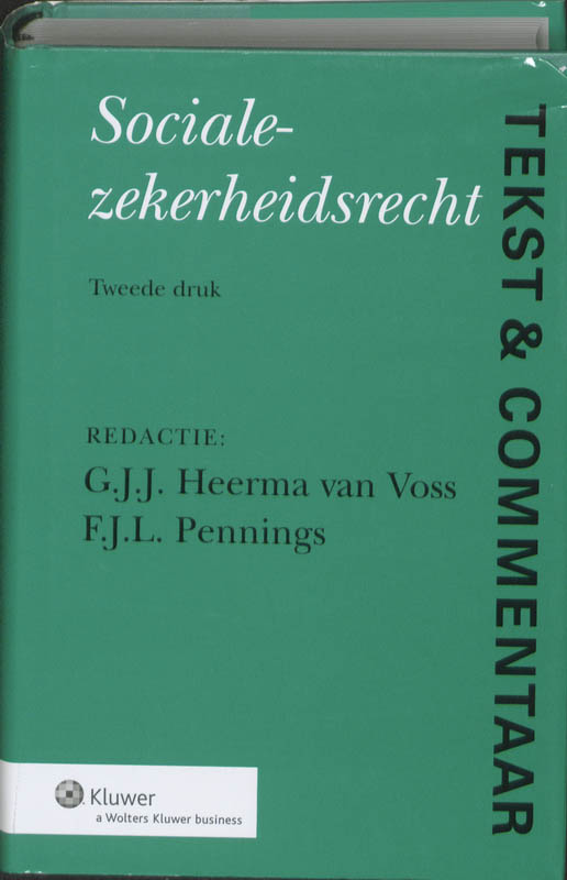 Omslag van Socialezekerheidsrecht
