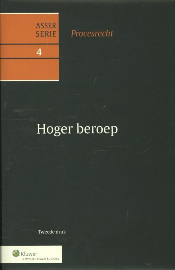 Omslag van 4 hoger beroep