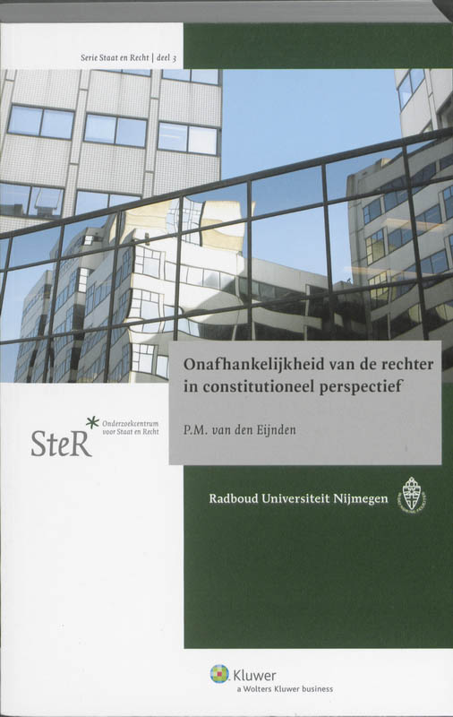 Omslag van Onafhankelijkheid van de rechter in constitutioneel perspectief