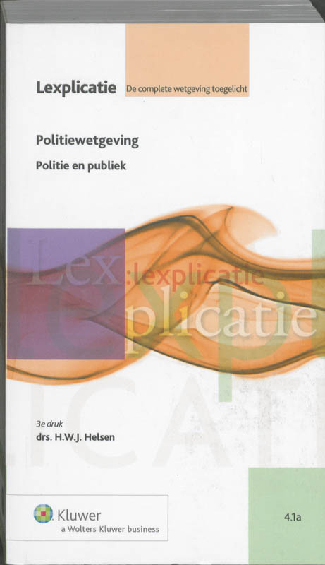 Omslag van Politiewetgeving
