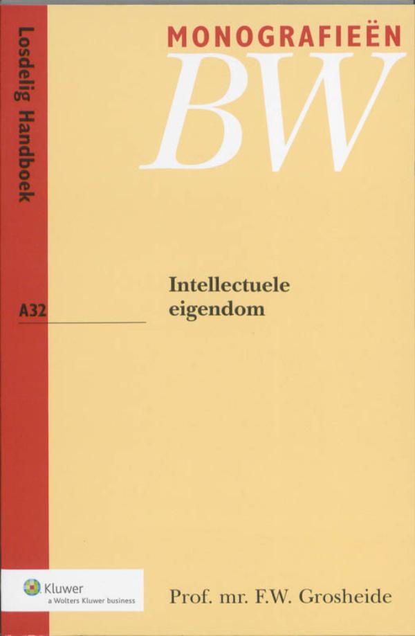 Omslag van Intellectuele eigendom