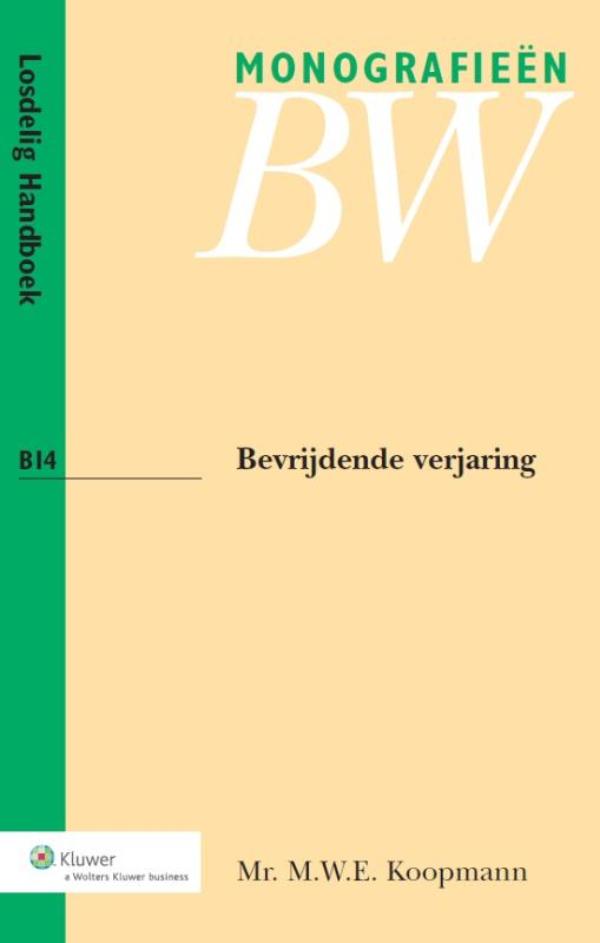 Omslag van Bevrijdende verjaring