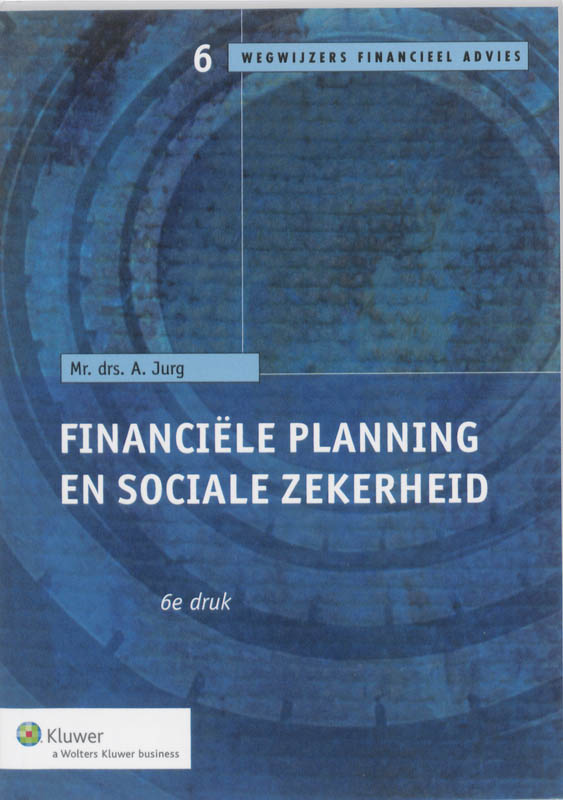 Omslag van Financiele planning en sociale zekerheid