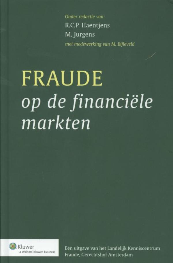 Omslag van Fraude op de financiële markten