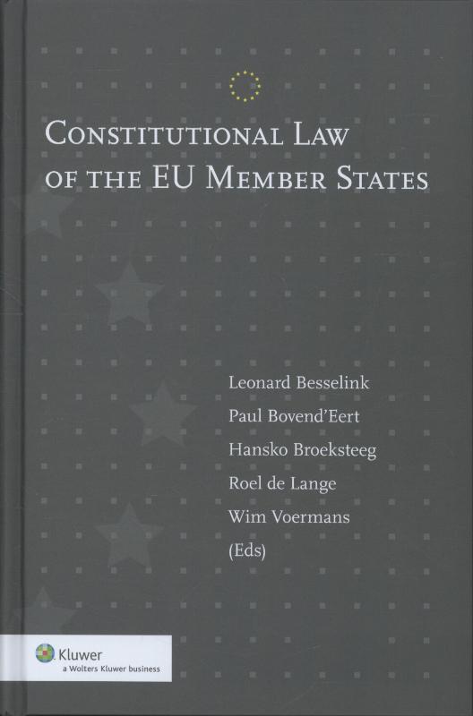 Omslag van Constitutional law of the EU member states