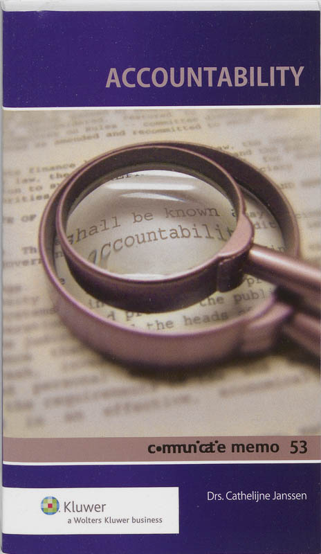 Omslag van Accountability in communicatie