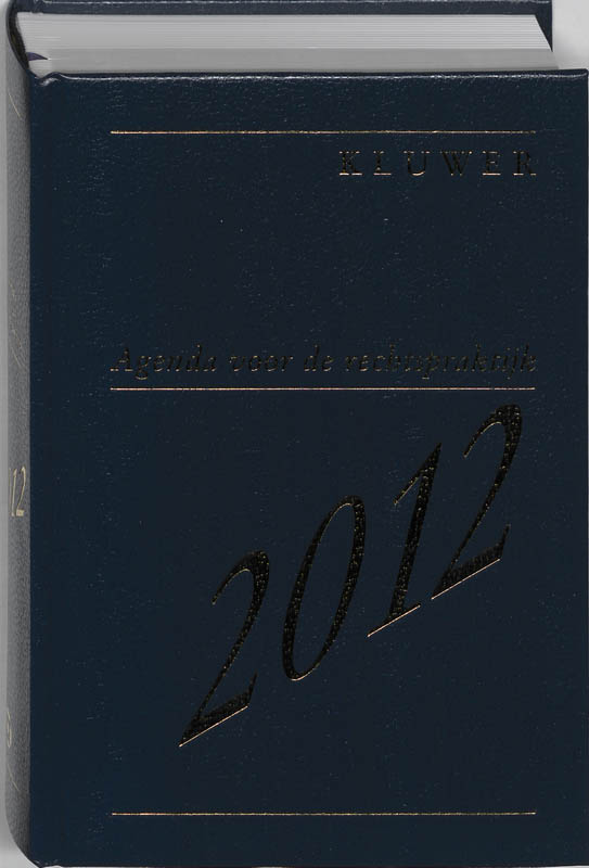 Omslag van Agenda voor de Rechtspraktijk 2012