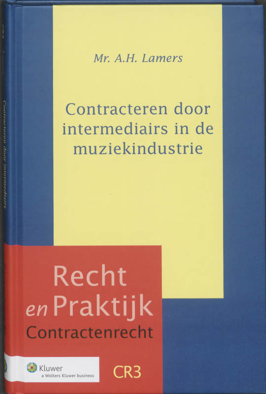 Omslag van Contracteren door intermediairs in de muziekindustrie
