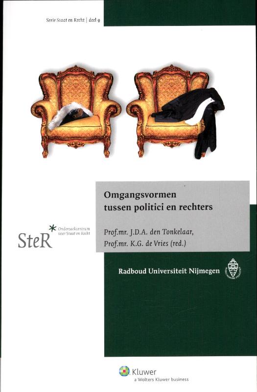 Omslag van Omgangsvormen tussen politici en rechters