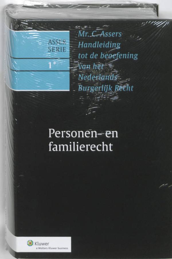Omslag van Asser 1* Personen- en familierecht