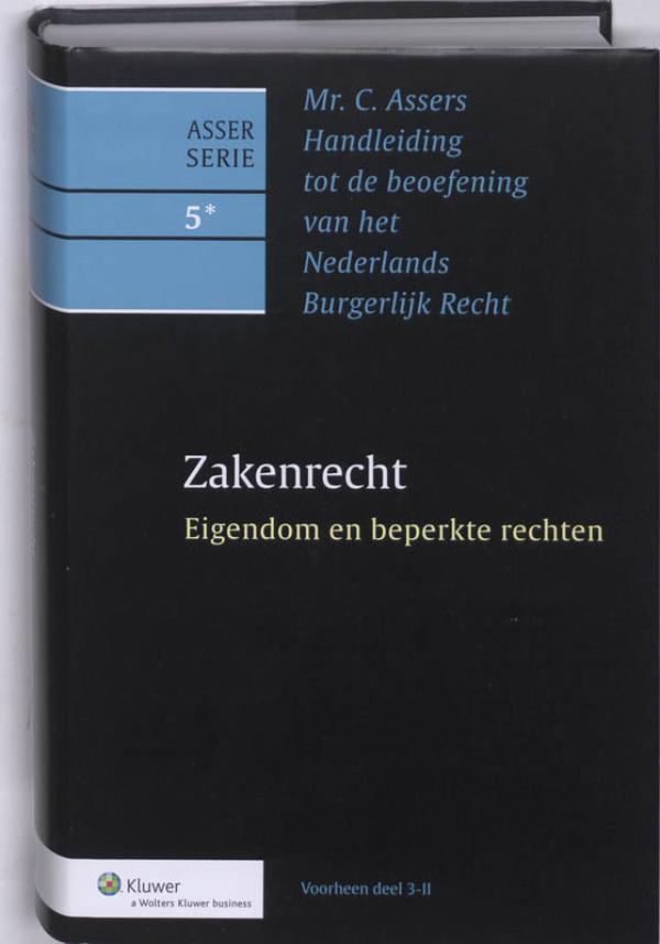 Omslag van Asser 5* Eigendom en beperkte rechten