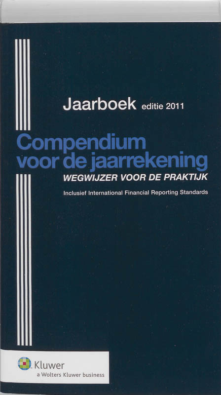 Omslag van Jaarboek Compendium voor de jaarrekening 2011