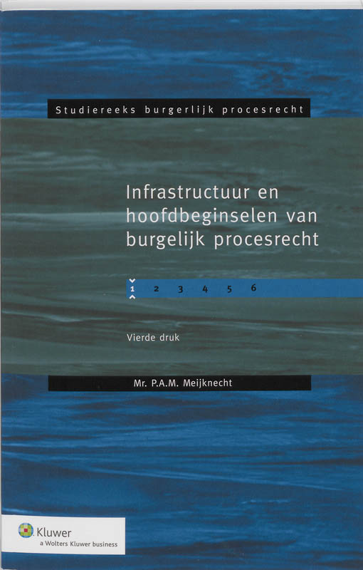 Omslag van Infrastructuur en hoofdbeginselen van burgerlijk procesrecht