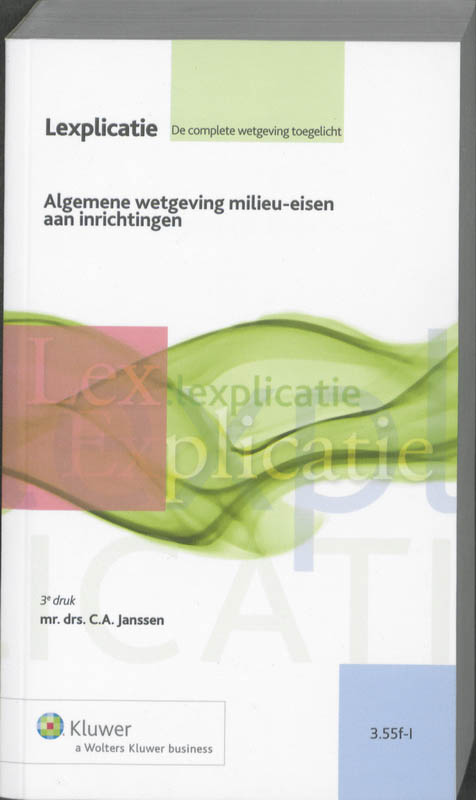 Omslag van Algemene wetgeving milieu-eisen aan inrichtingen