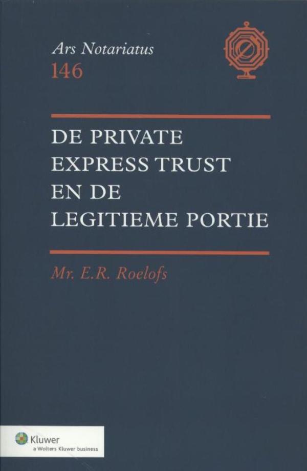 Omslag van De private express trust en de legitieme portie