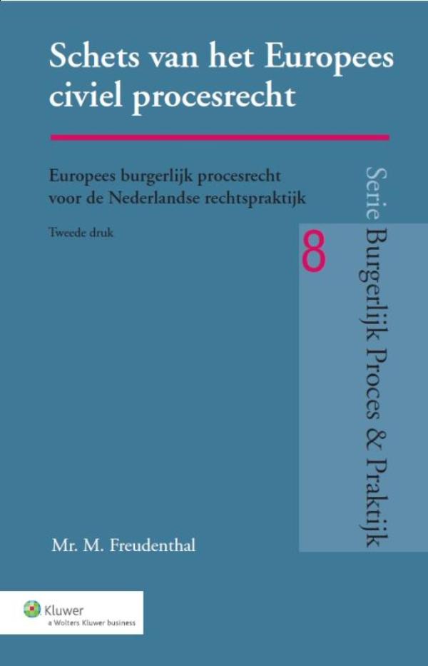 Omslag van Schets van het Europees civiel procesrecht