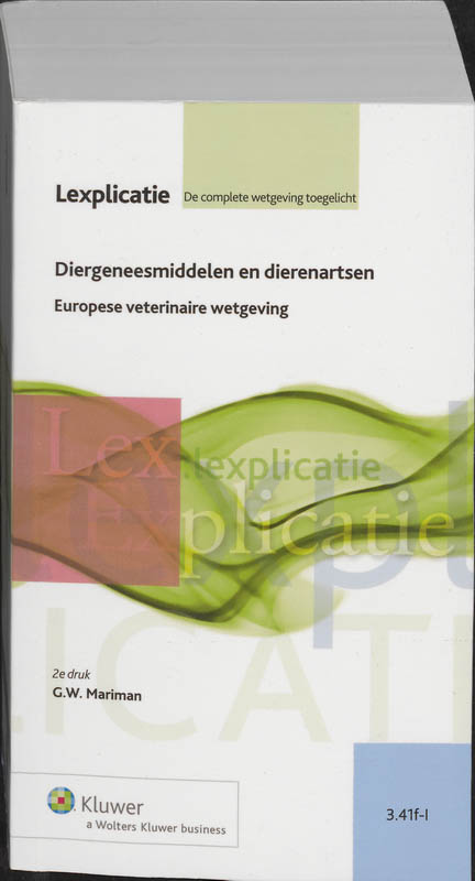 Omslag van Diergeneesmiddelen en dierenartsen