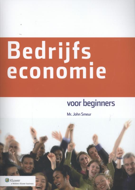 Omslag van Bedrijfseconomie voor beginners