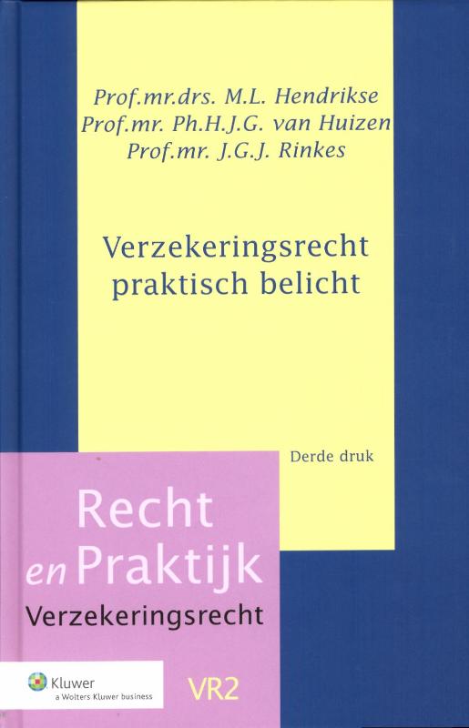 Omslag van Verzekeringsrecht