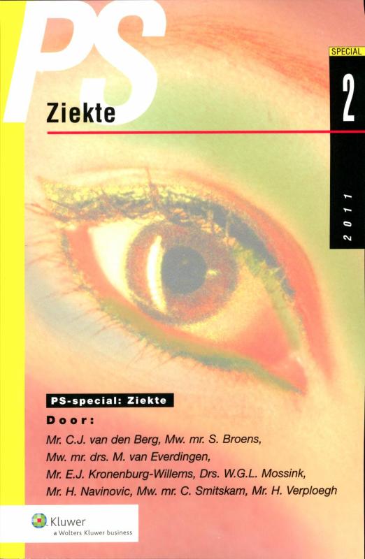 Omslag van Ziekte