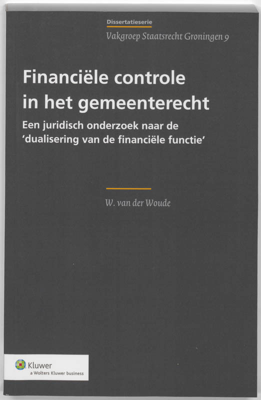 Omslag van Financiële controle in het gemeenterecht