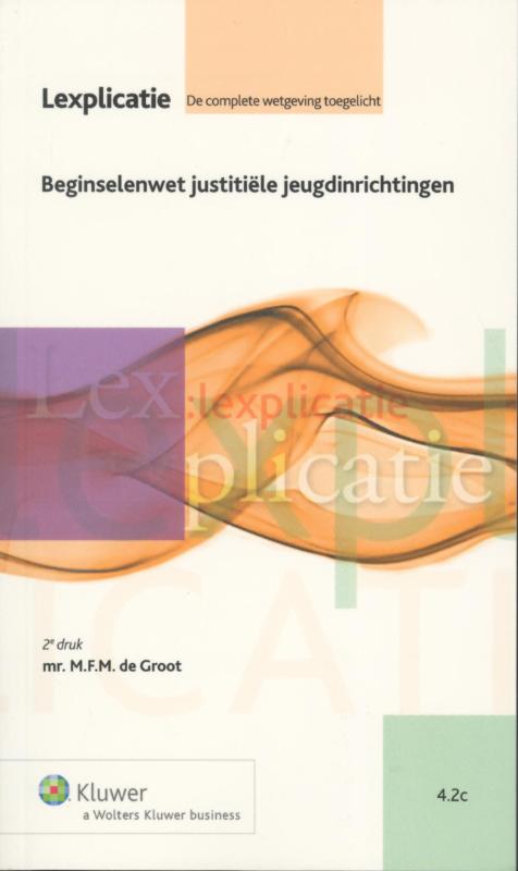 Omslag van Beginselenwet justitiële jeugdinrichtingen