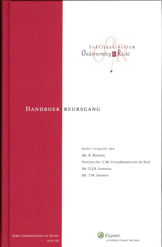 Omslag van Handboek beursgang