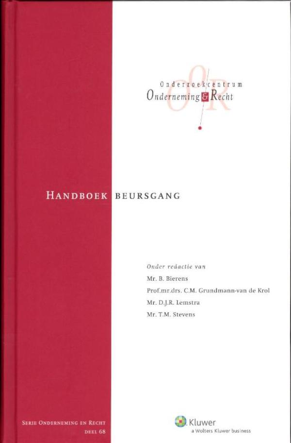 Omslag van Handboek Beursgang