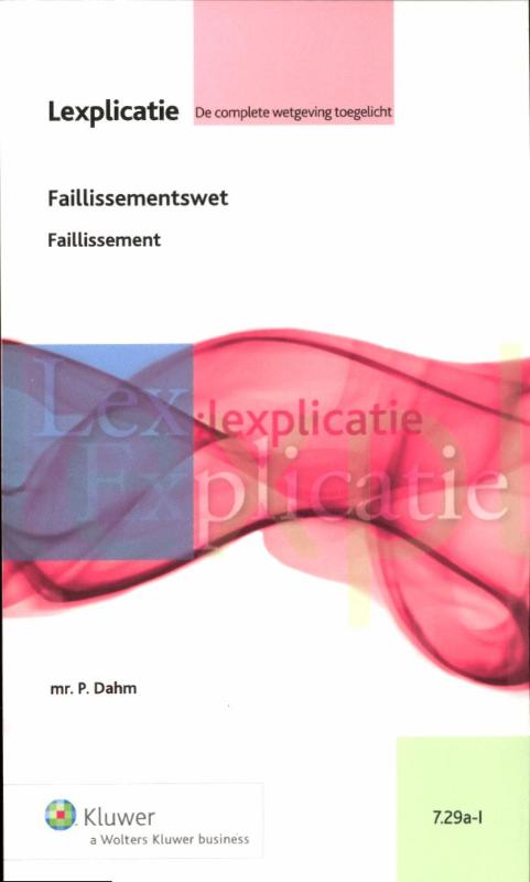 Omslag van Faillissementswet